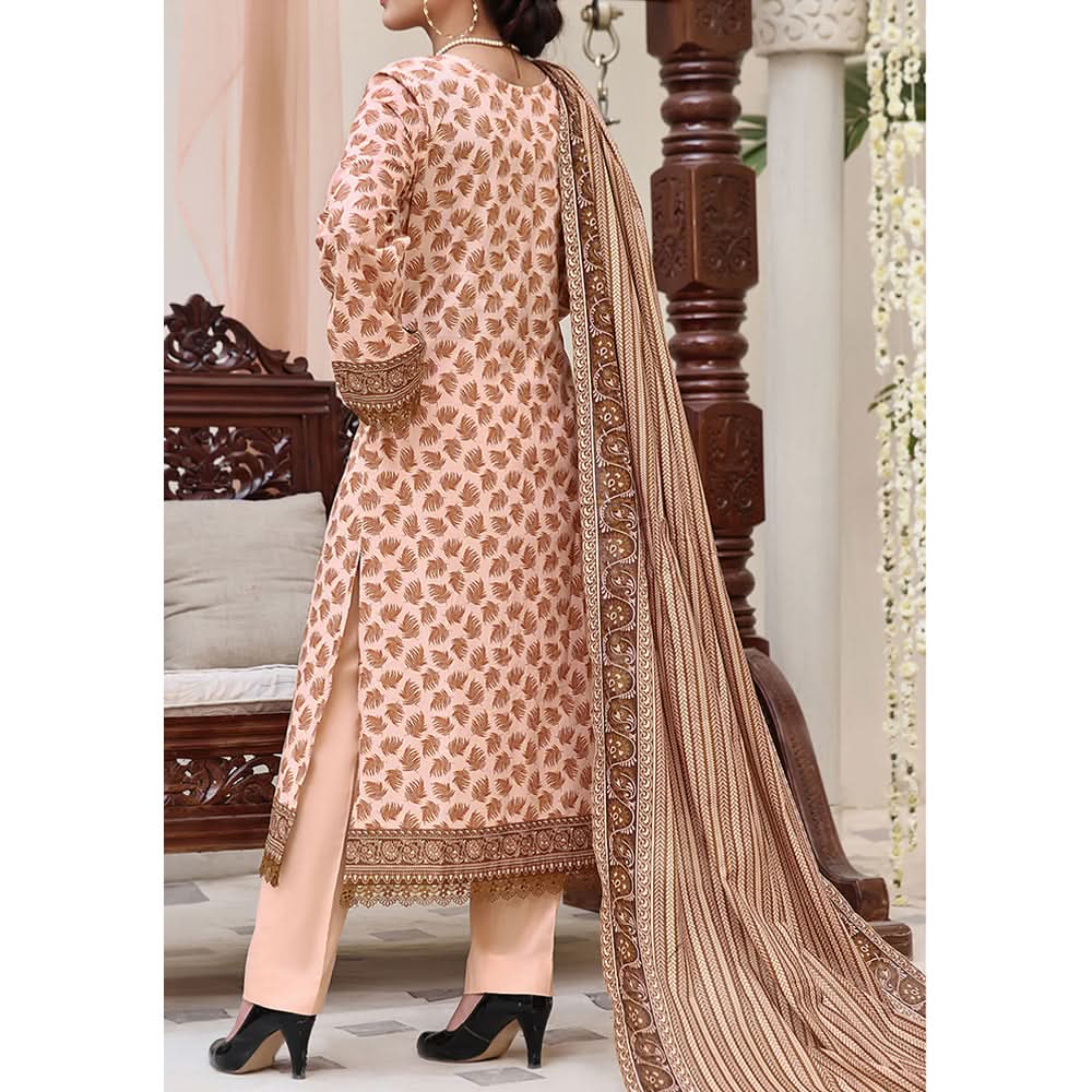 Vs Ayesha Alishba Printed Lawn Suit Unstitched 3Pcs - 190, Women, 3Pcs Shalwar Suit, VS Textile, Chase Value