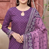 Vs Ayesha Alishba Printed Lawn Suit Unstitched 3Pcs - 191, Women, 3Pcs Shalwar Suit, VS Textile, Chase Value
