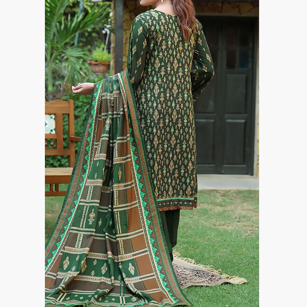 Monalisa Shimmery Printed Unstitched 3Pcs V1 - 2609, Women, 3Pcs Shalwar Suit, VS Textile, Chase Value