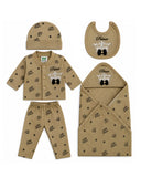 Newborn Baby Gift Set - 5 Pcs Suit Set
