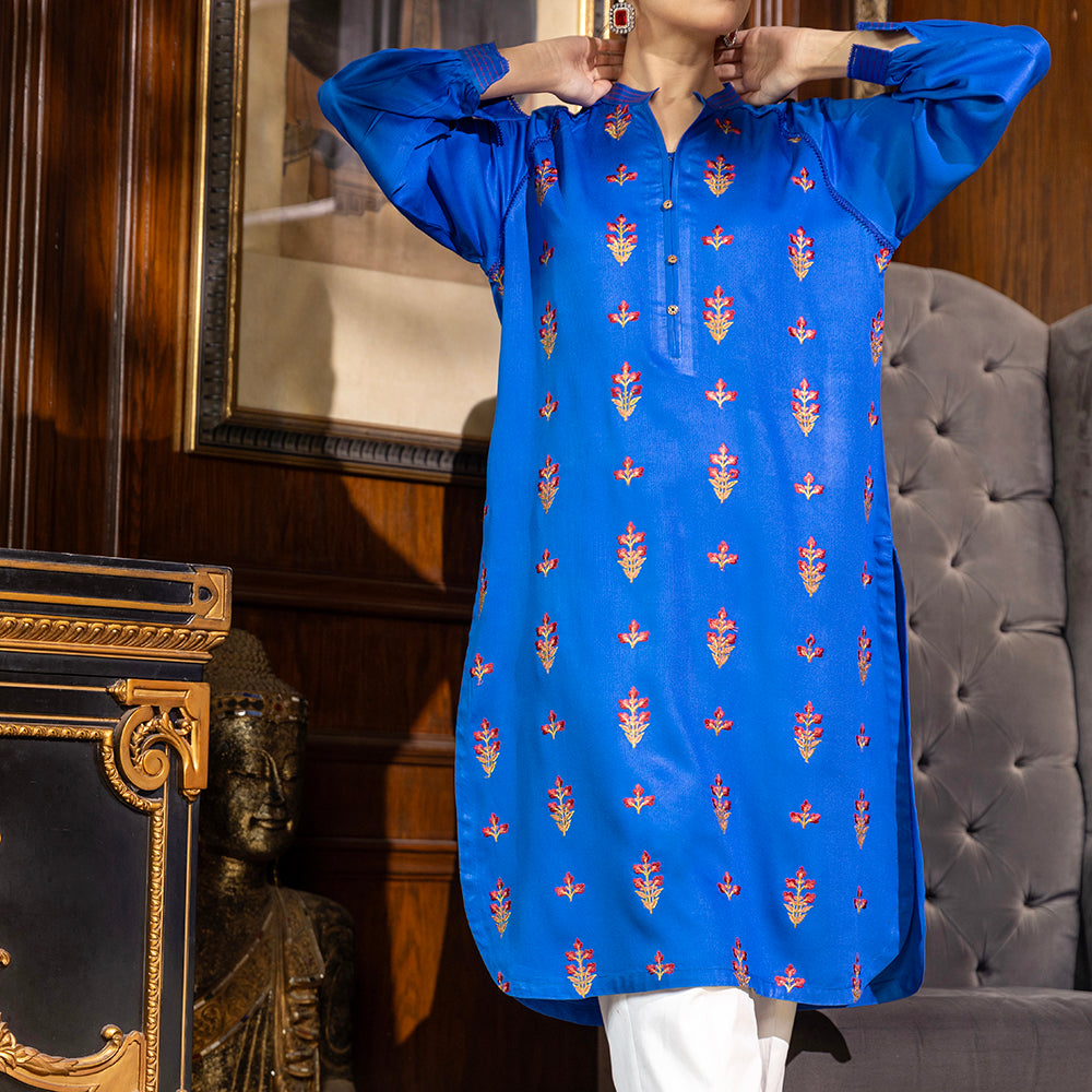 Eminent Women's Embroidered Cotail Unstitched Kurti, Women, Unstitched Kurti, Eminent, Chase Value