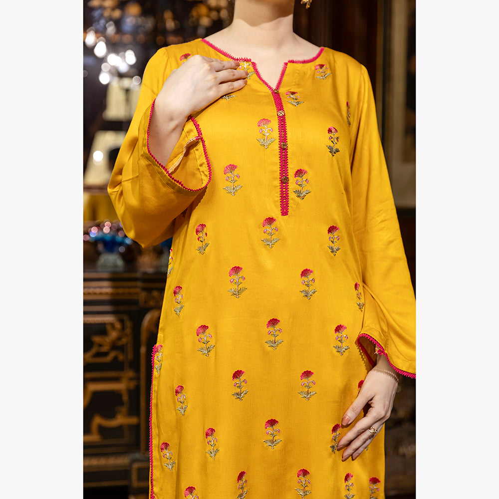 Eminent Women's Embroidered Cotail Kurti - 09, Women, Unstitched Kurti, Eminent, Chase Value