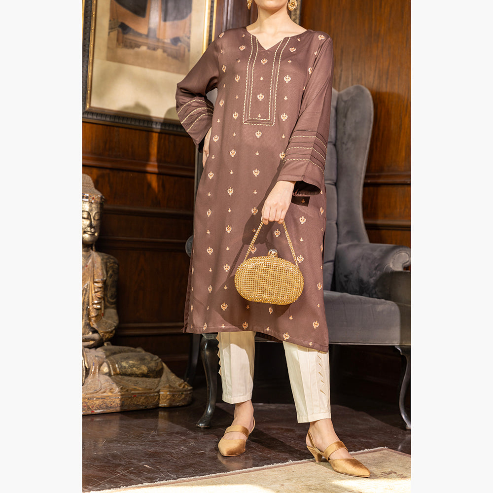 Eminent Women's Embroidered Cotail Unstitched Kurti, Women, Unstitched Kurti, Eminent, Chase Value