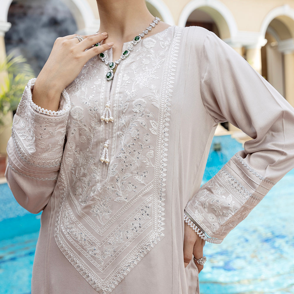 Eminent Women's Embroidered Cotail Unstitched Kurti, Women, Unstitched Kurti, Eminent, Chase Value