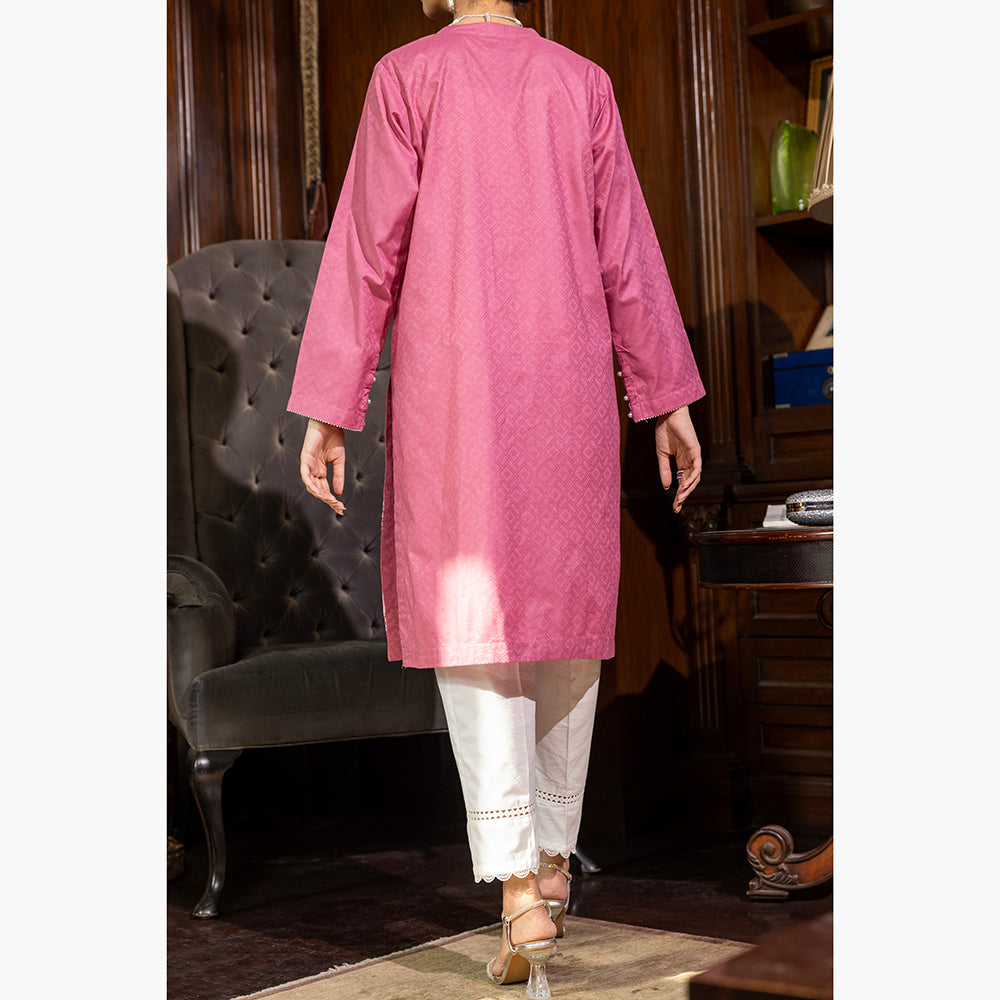 Eminent Embroidered Jacquard Kurti - 25, Women, Unstitched Kurti, Eminent, Chase Value