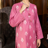 Eminent Embroidered Jacquard Kurti - 25, Women, Unstitched Kurti, Eminent, Chase Value