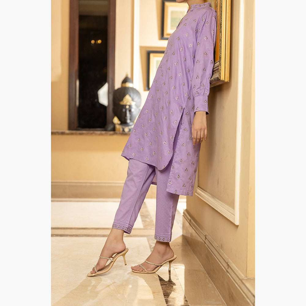 Eminent Embroidered Jacquard Unstitched 2Pcs Suit - 8, Women, 2Pcs Shalwar Suit, Eminent, Chase Value