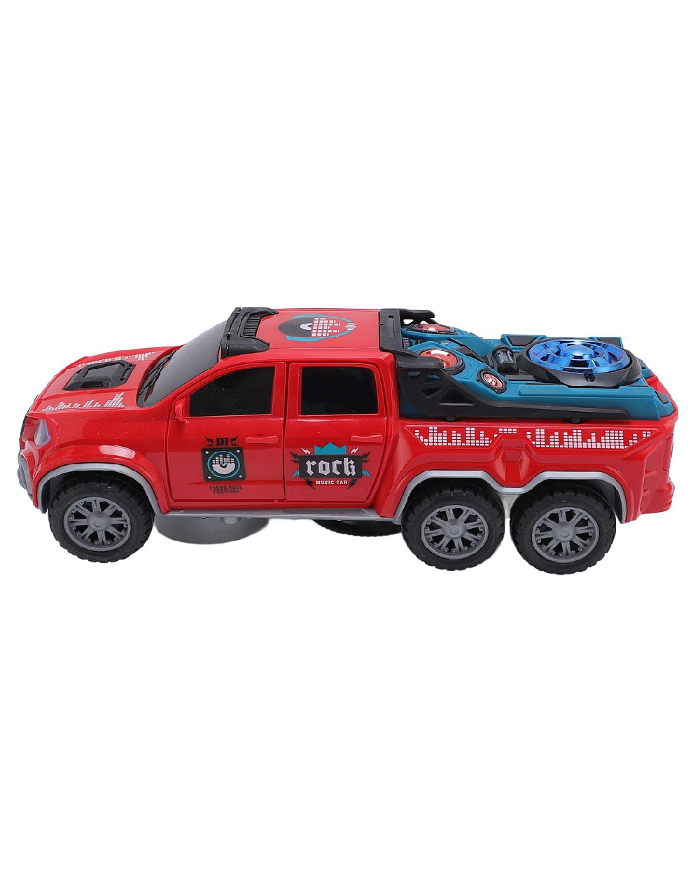 Battery Operated Rotating Jeep With Light And Music