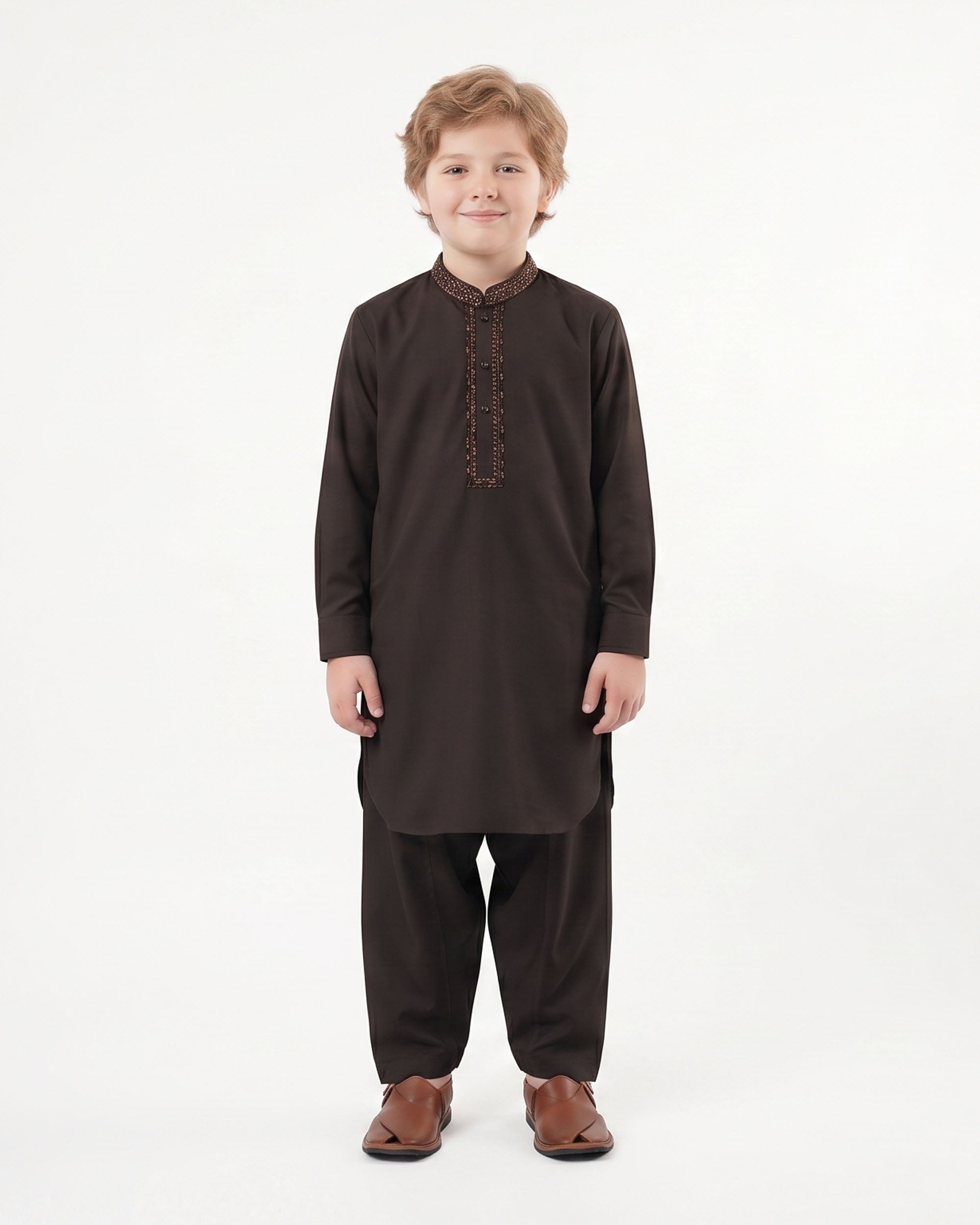 Eminent Boys' Embroidered Shalwar Kameez