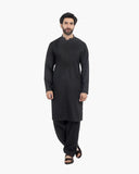 Valuable Men's Slim Fit Kurta Shalwar Suit - Black, Men's Shalwar Kameez, Chase Value, Chase Value