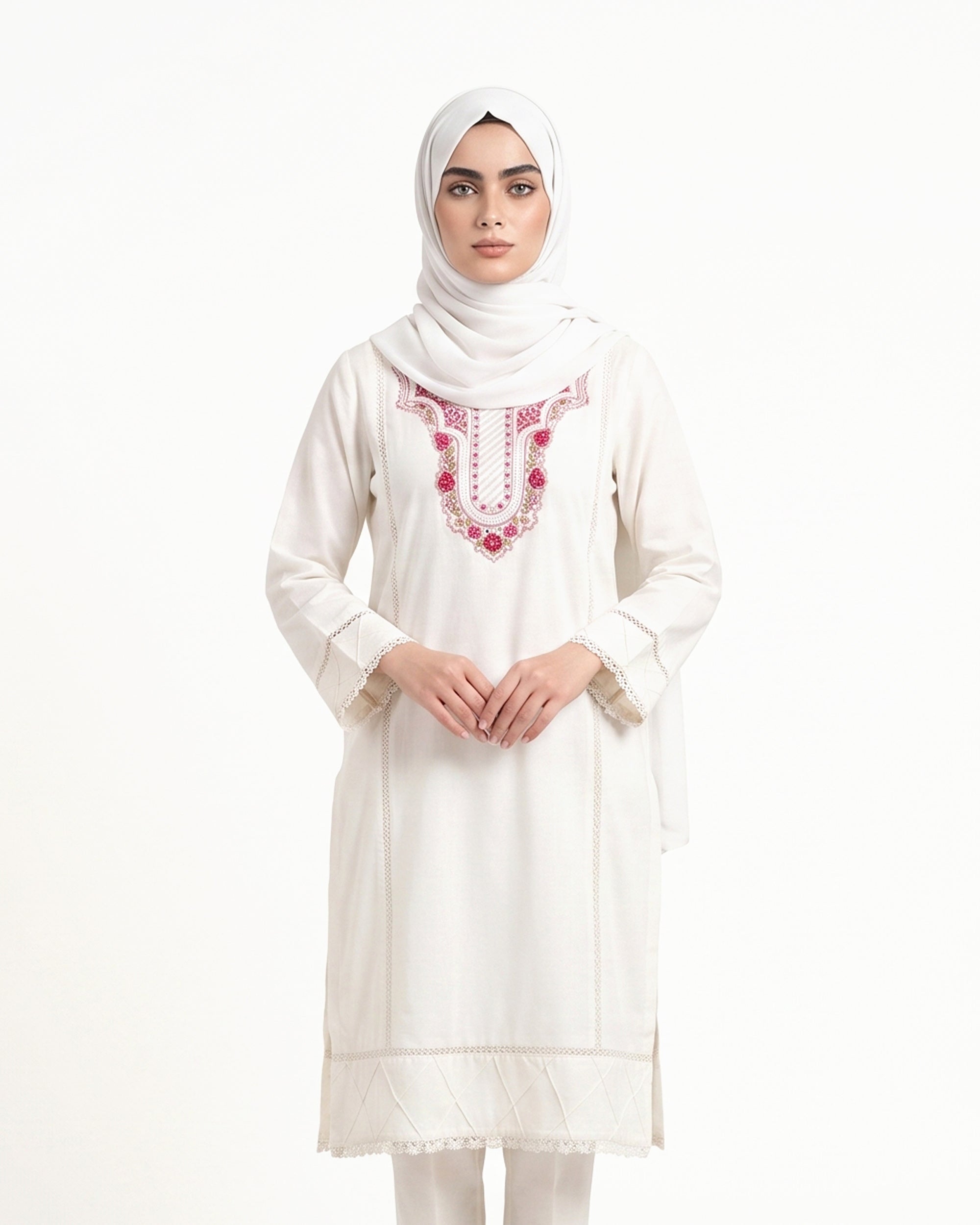 Valuables Women's Embroidered Kurti