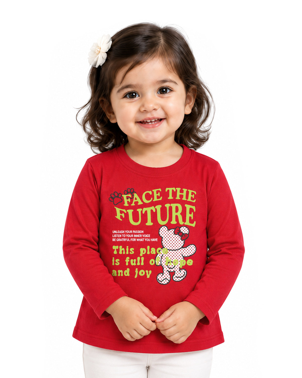 Valuables Girls Full Sleeves T-Shirt