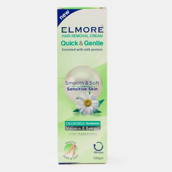 Elmore Hair Removal Cream Chamomile Tube 50ml, Hair Removal, Elmore, Chase Value