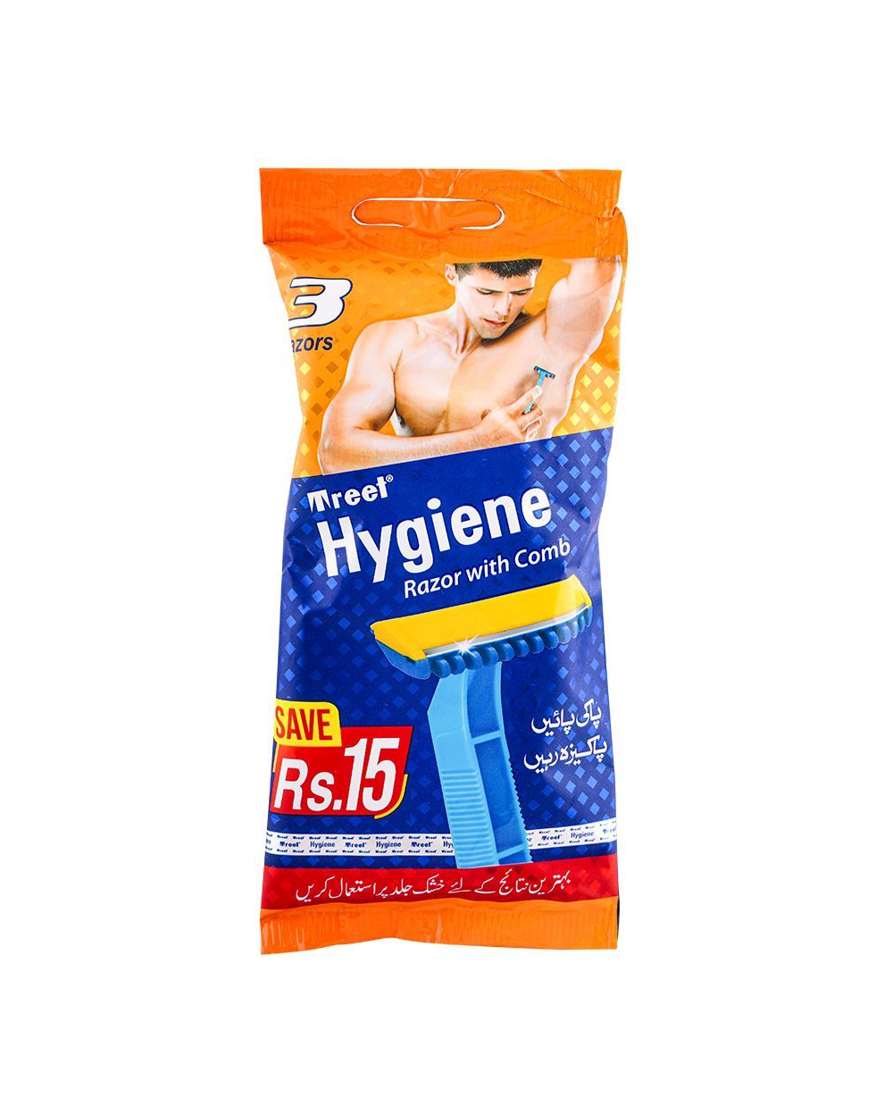 Treet Hygiene Comb Razor (Pack of 3)