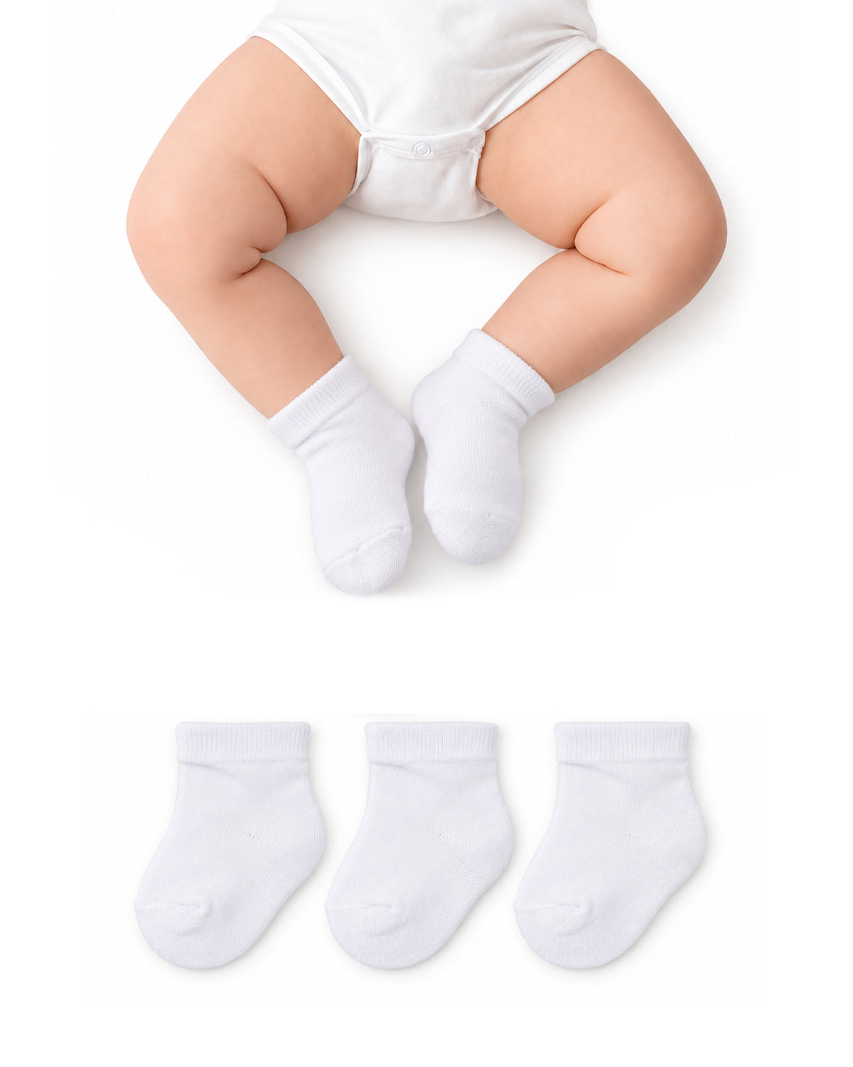 Newborn Socks - 3 Pc