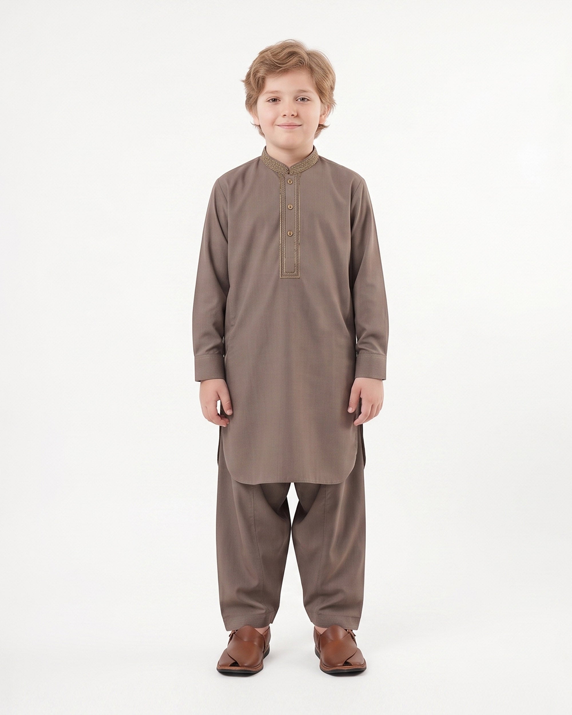 Eminent Boys' Embroidered Shalwar Kameez