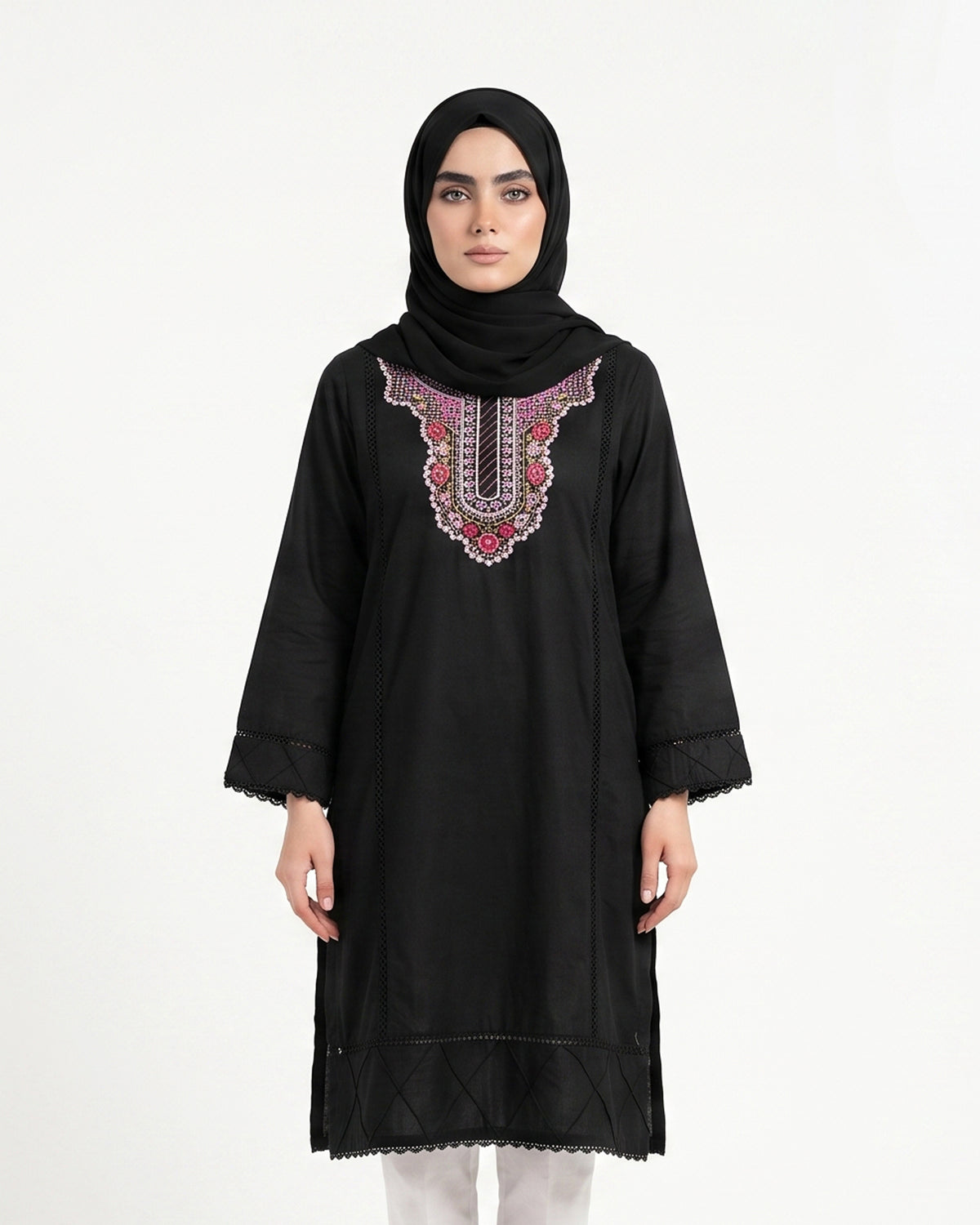 Valuables Women's Embroidered Kurti