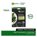Garnier Skin Active Pure Charcoal Pore Refining + Hydrating Face Mask, 28g, Face Washes, Garnier, Chase Value