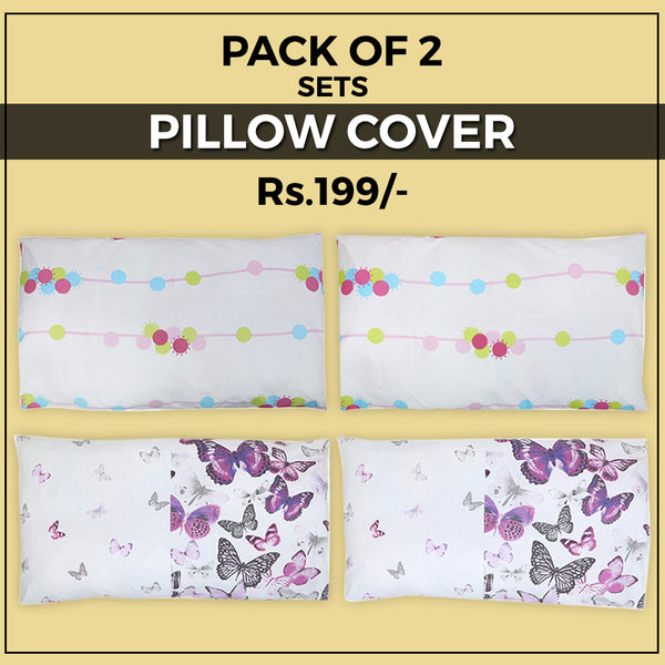 Pillow Covers Pack Of 2 - Multi