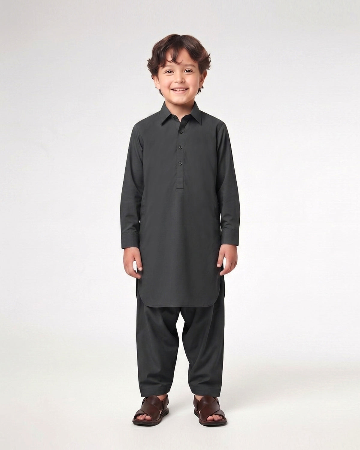 Eminent Boys' Plain Shalwar Kameez