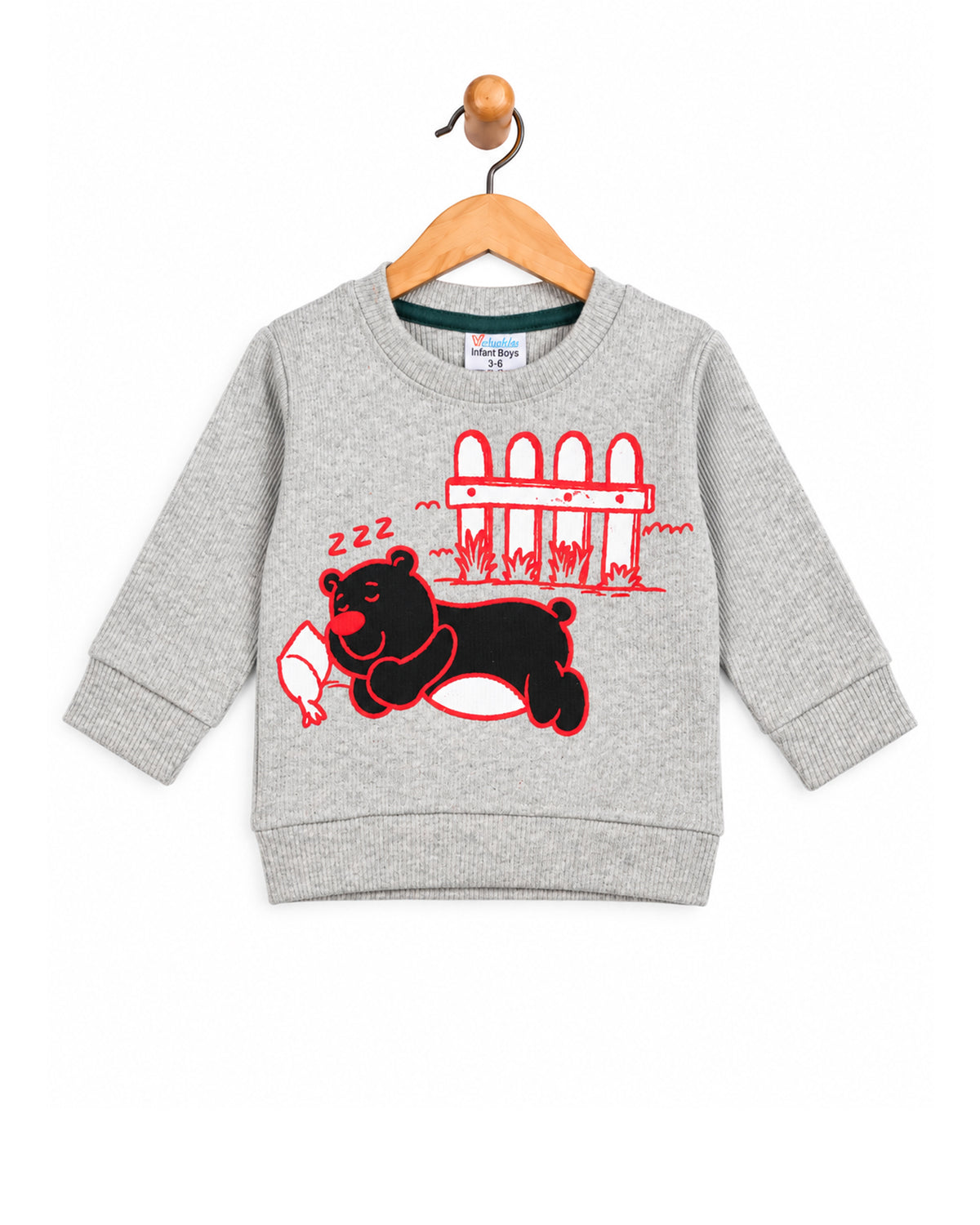 Valuables Newborn Boys Full Sleeves T-Shirt