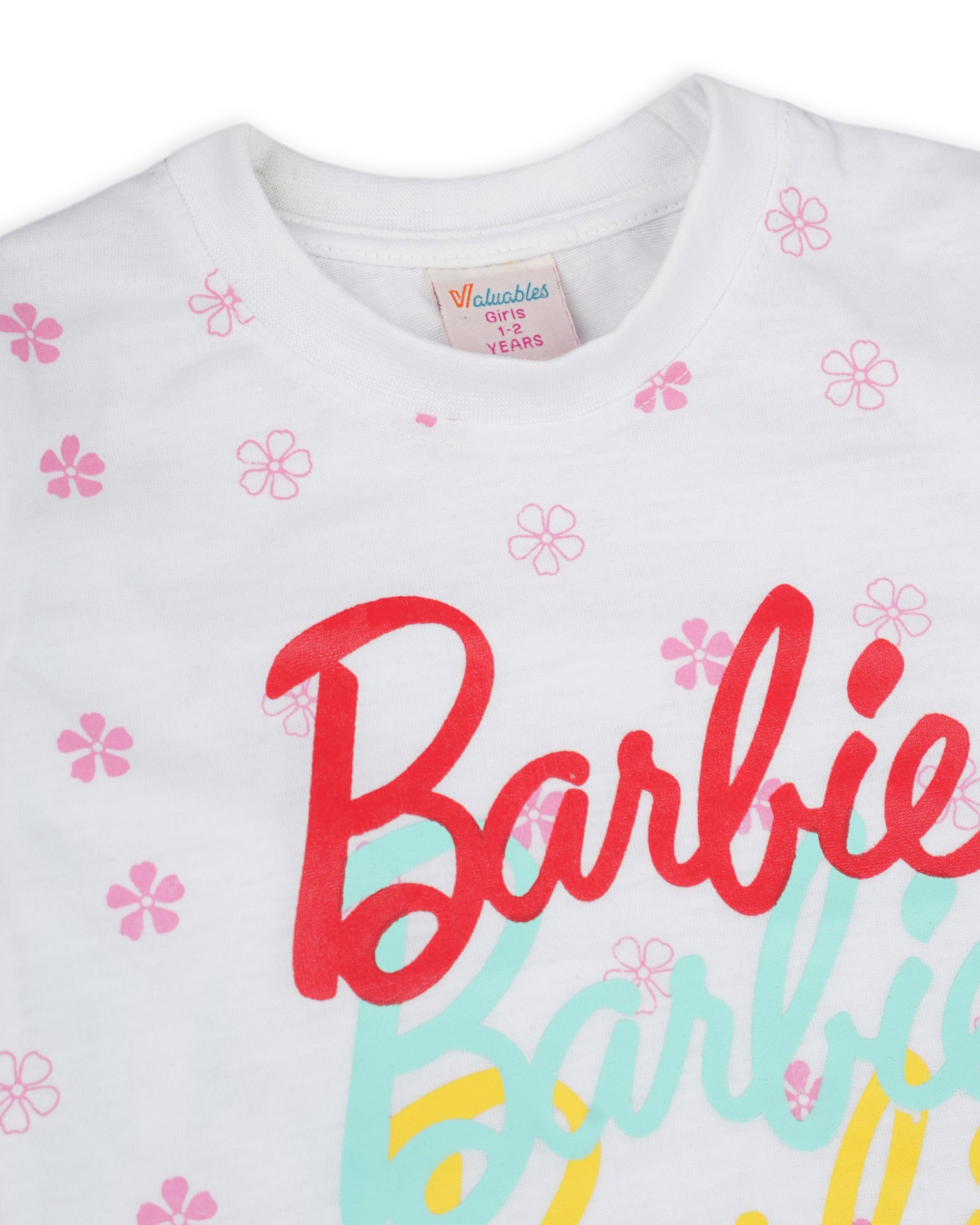 Valuables Girls Printed Full Sleeves Suit