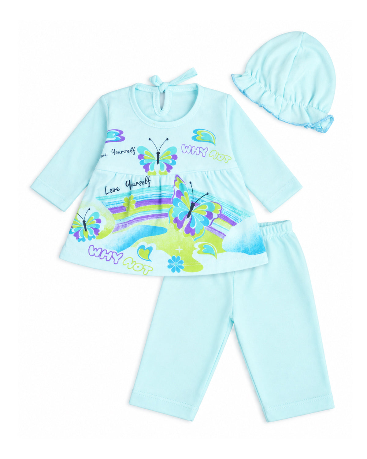 Newborn Girls Full Sleeves Suit