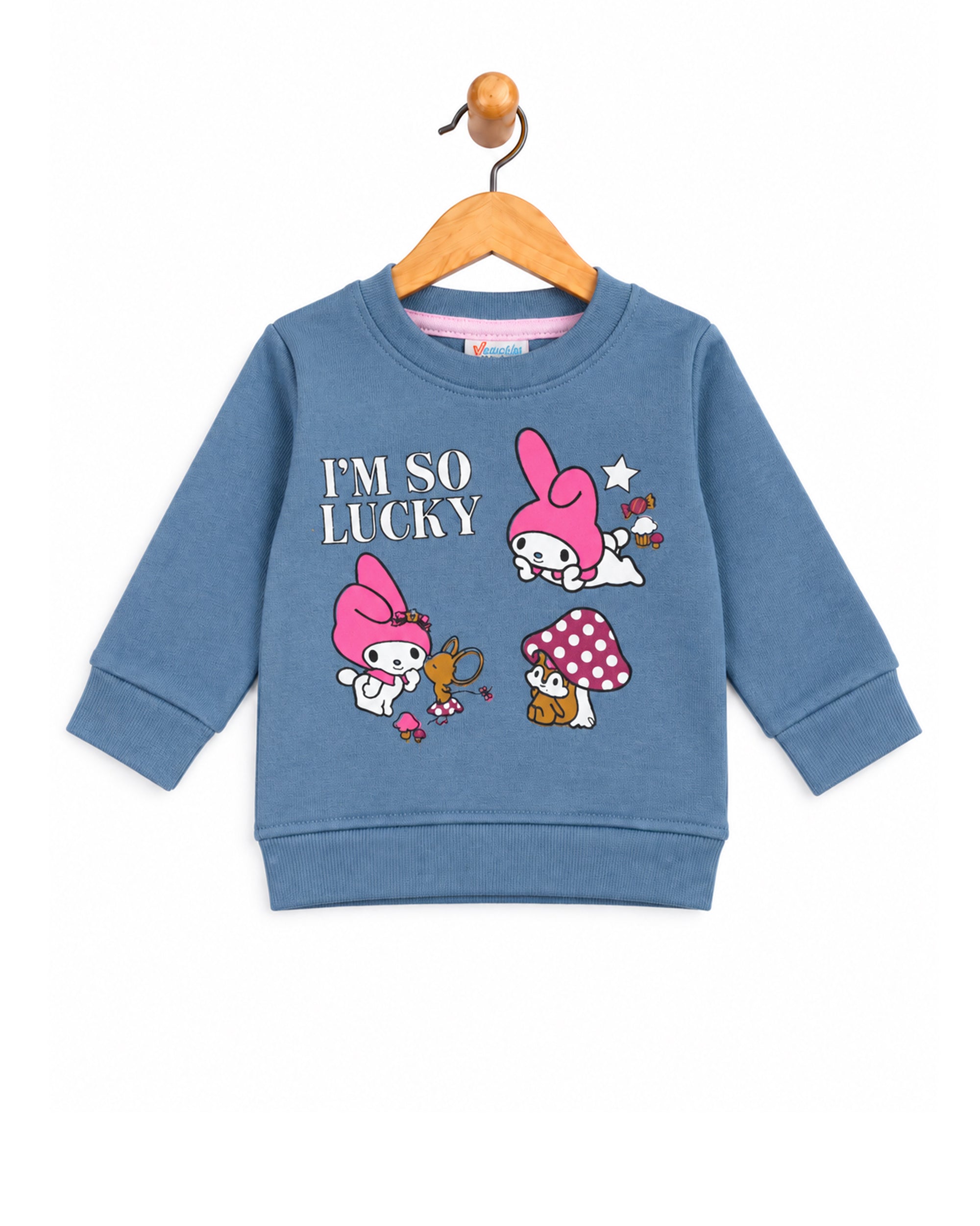 Valuables Newborn Girls Full Sleeves T-Shirt