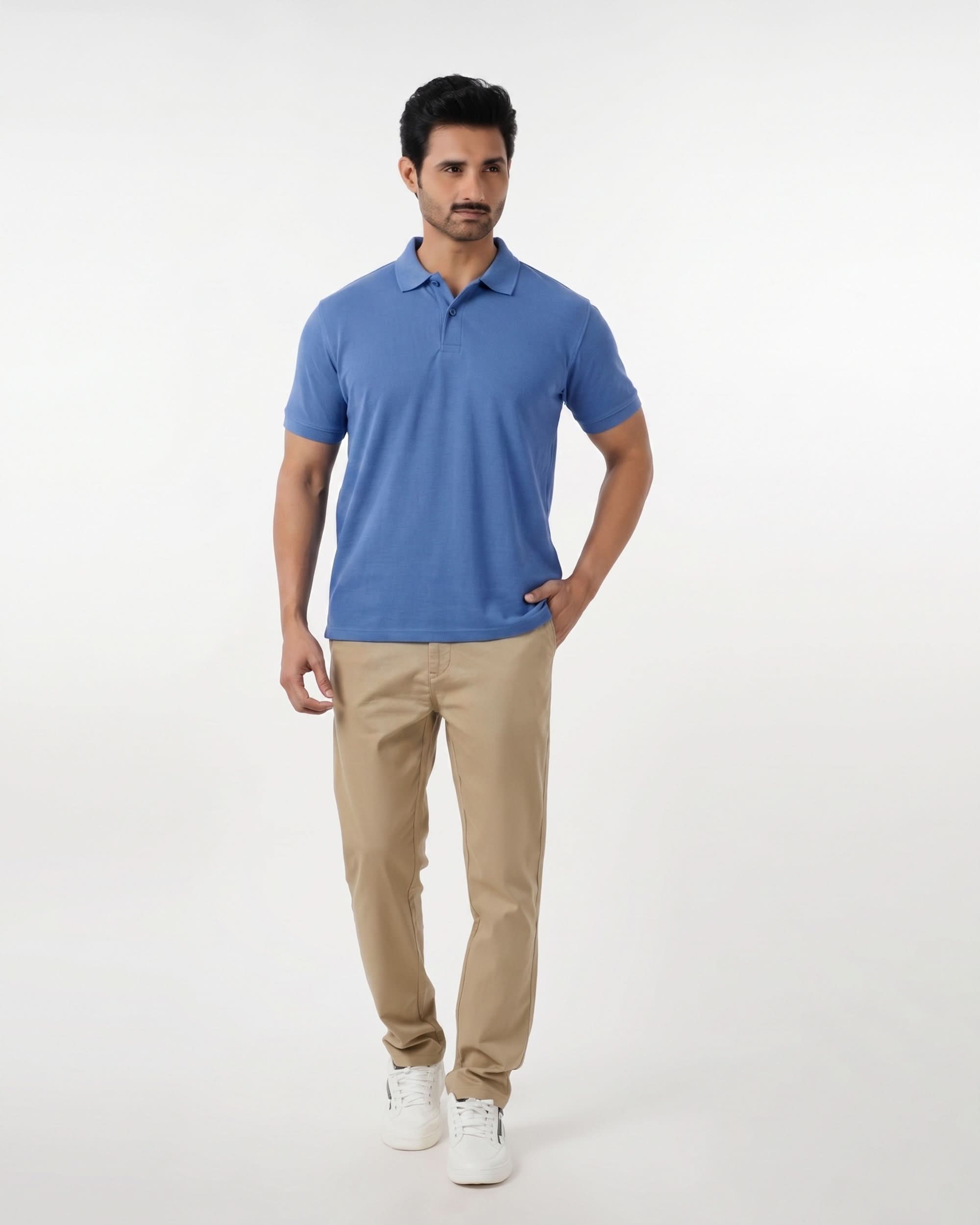 Eminent Men's Half Sleeves Polo T-Shirt, Men's T-Shirts & Polos, Eminent, Chase Value