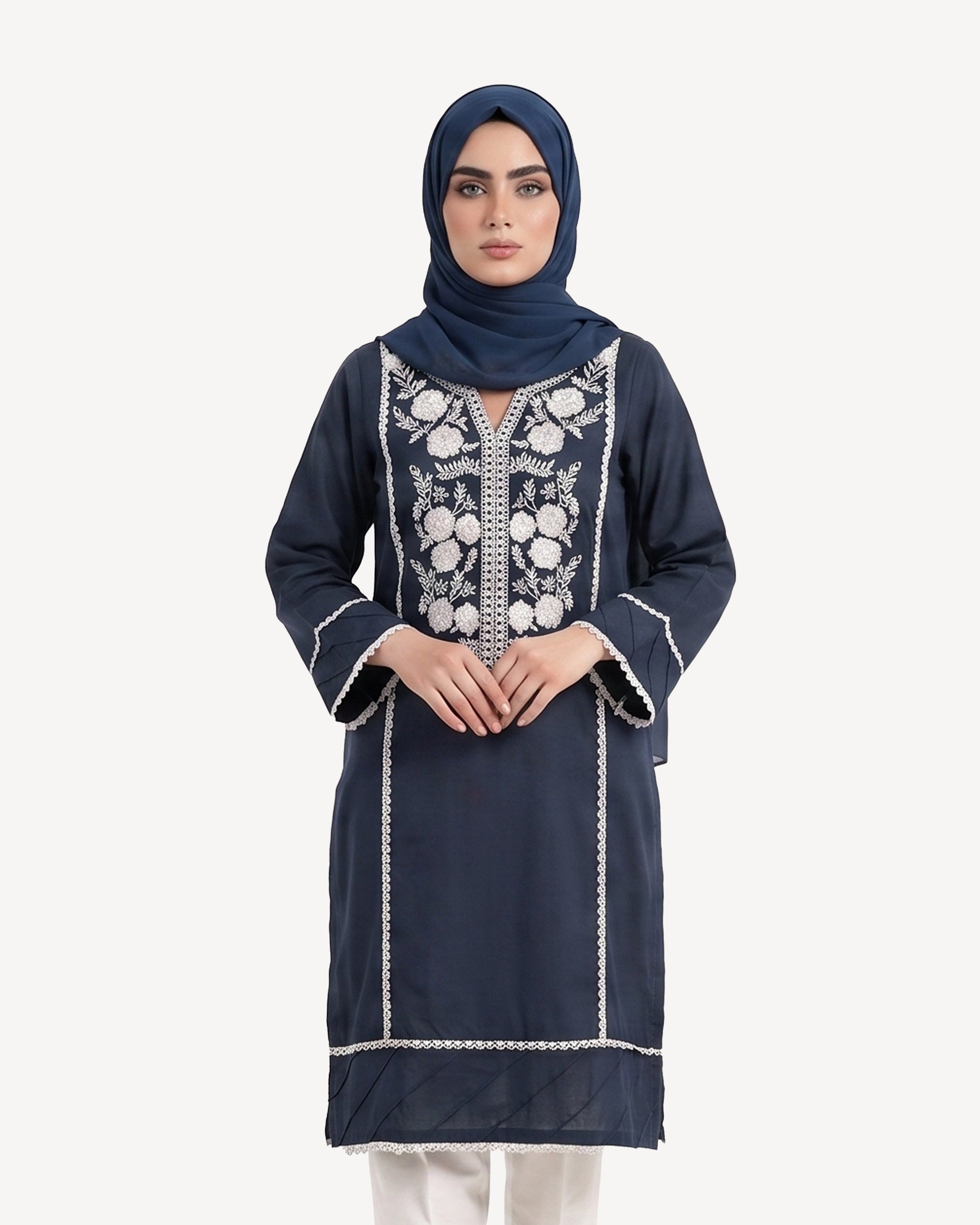 Valuables Women's Embroidered Kurti