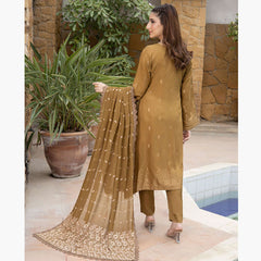 Schick Sofia Viscose Jacquard Broshia Unstitched 3Pcs Suit - 1, Women, 3Pcs Shalwar Suit, MI Creation, Chase Value