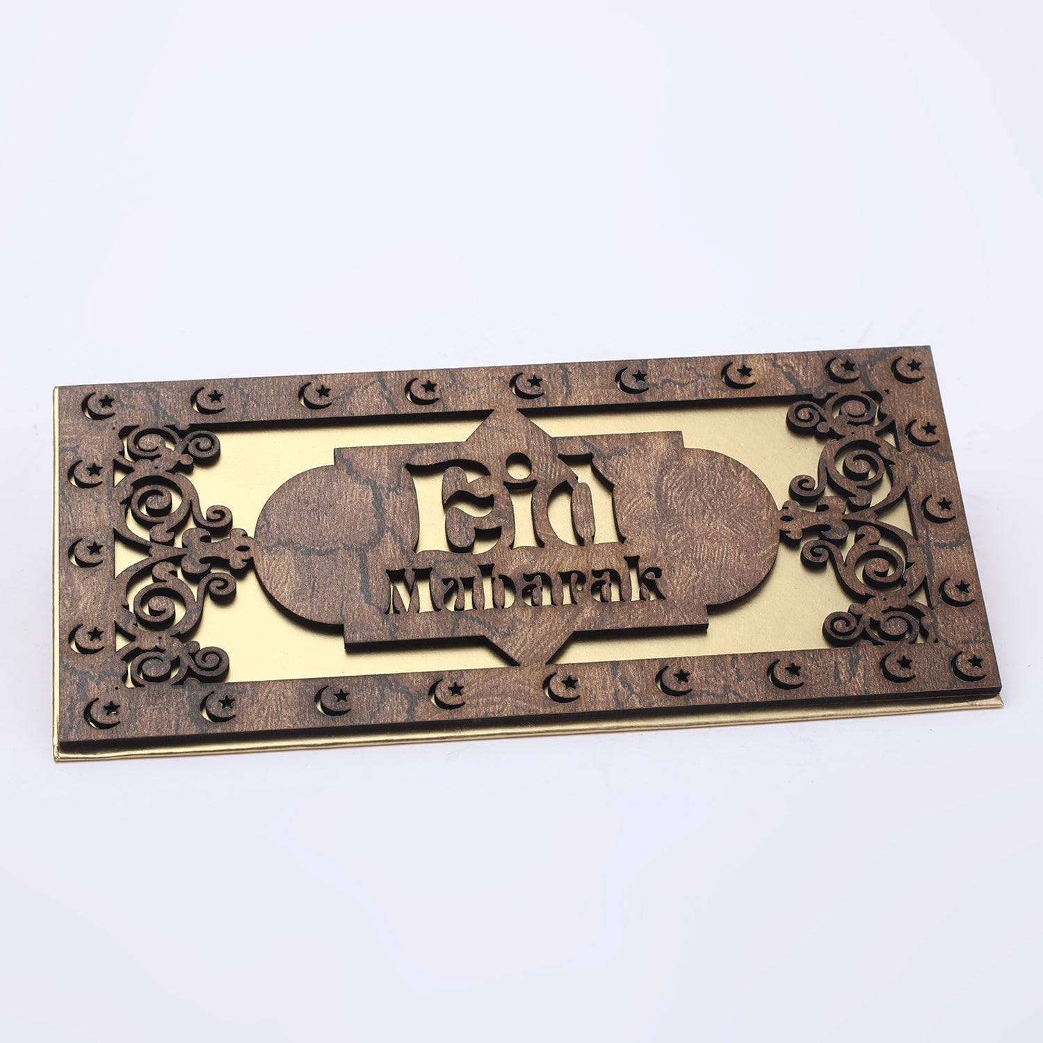 Envelop Wooden Eid Mubarak, Envelopes, Chase Value, Chase Value