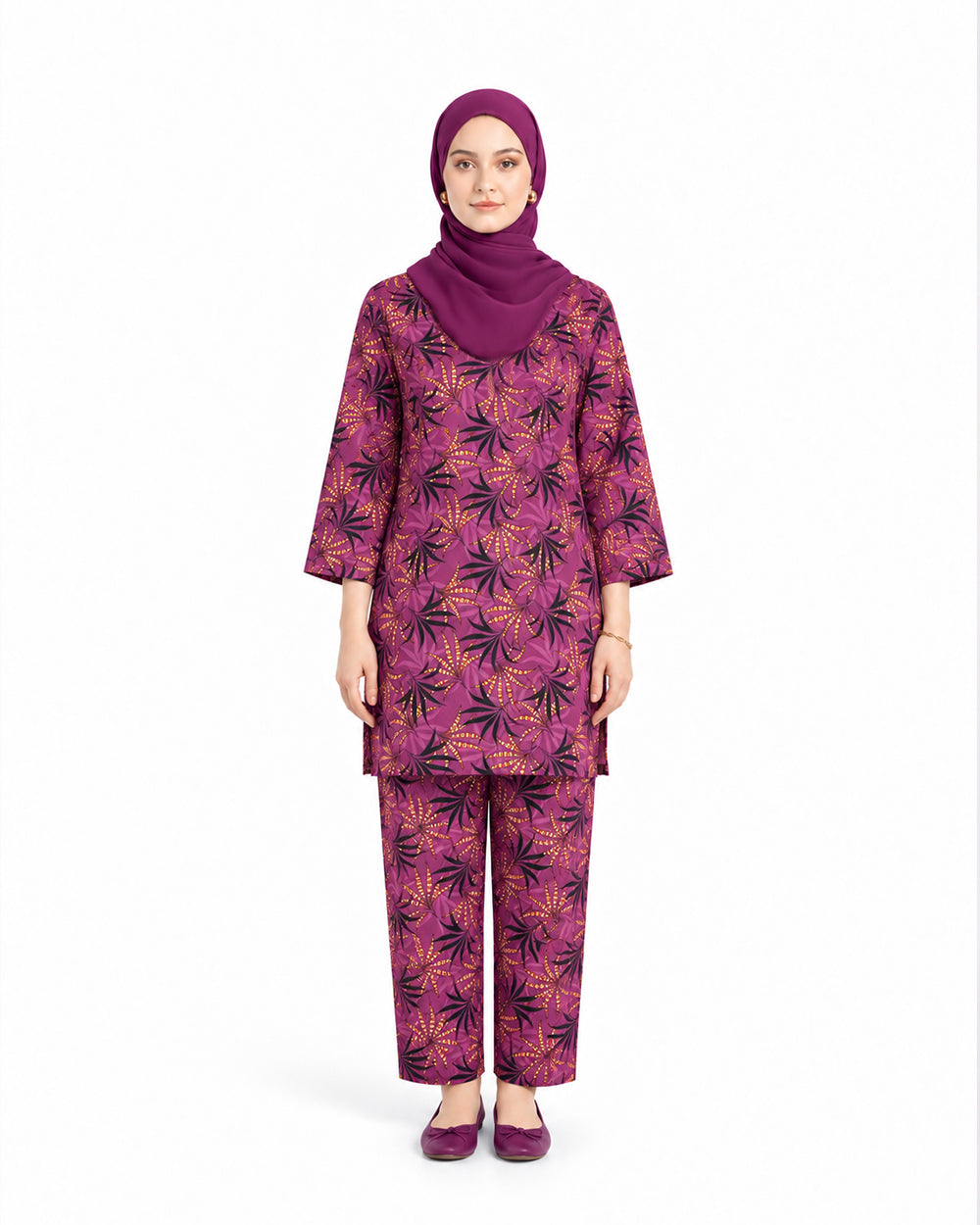 Women's Printed 2 Pc Suit
