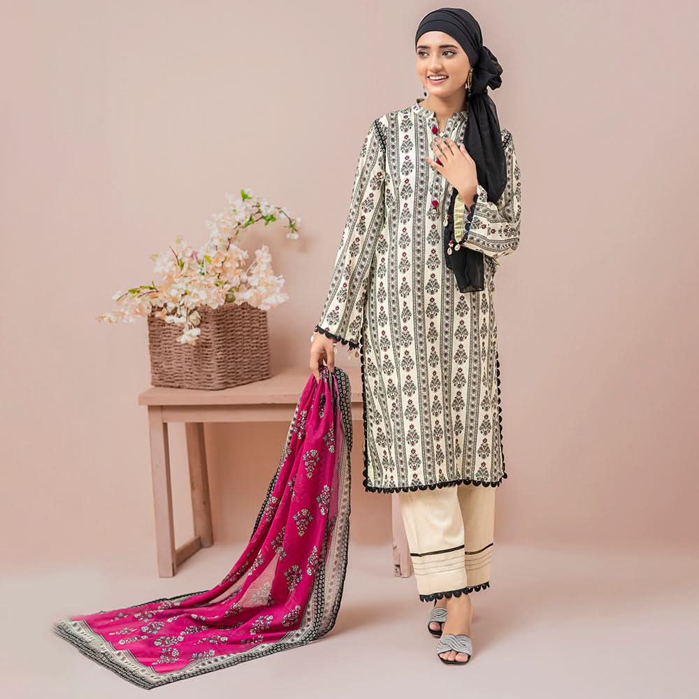 Eminent Printed Digital Lawn Unstitched 3Pcs Suit - ES24LP3P17, Women, 3Pcs Shalwar Suit, Eminent, Chase Value