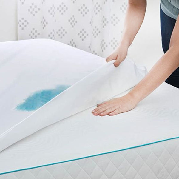 Eminent Waterproof Mattress Protector Single Bed Sheet - White