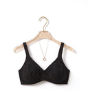 Bebelle - Tulips, Soft Lace Unpadded Cotton Bra