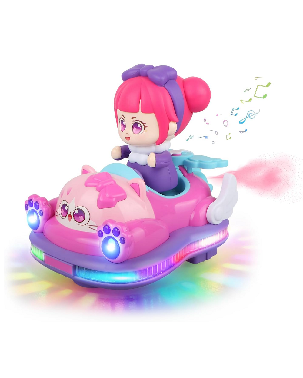 Battery Operated Stunt Car With Smoke