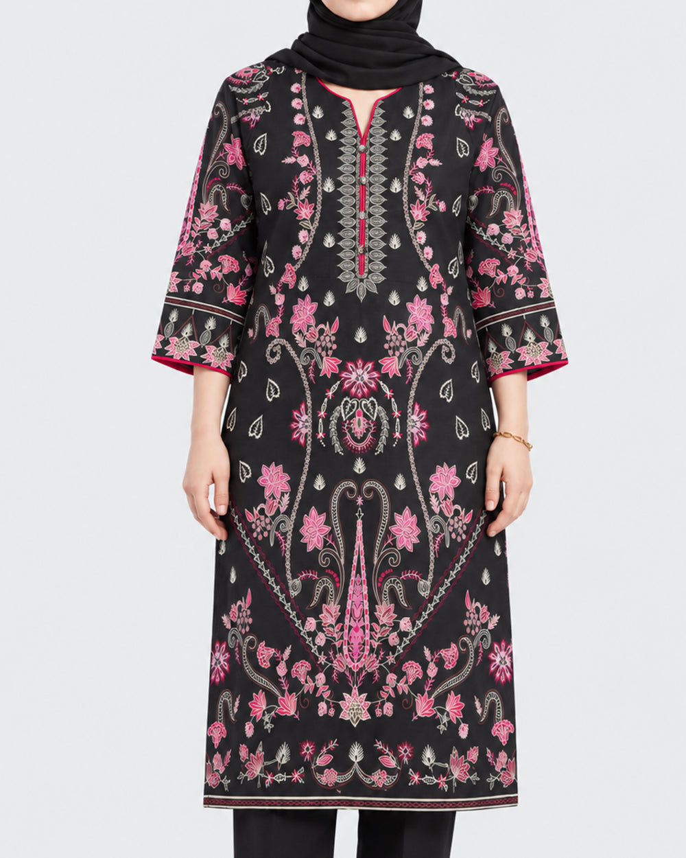 Eminent Women's Ethnic Essentials Printed 1 Pc