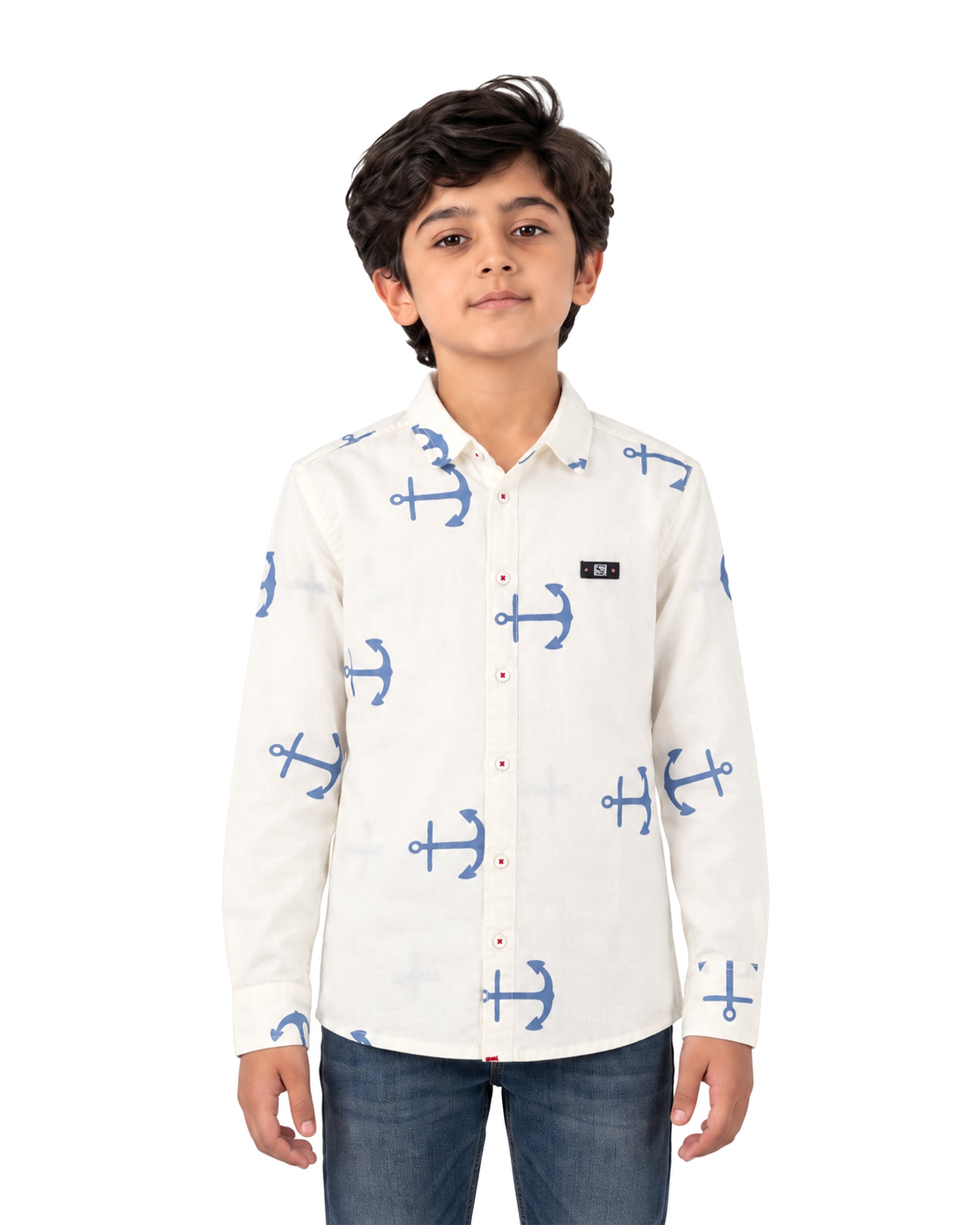 Boys Casual Full Sleeves Shirt