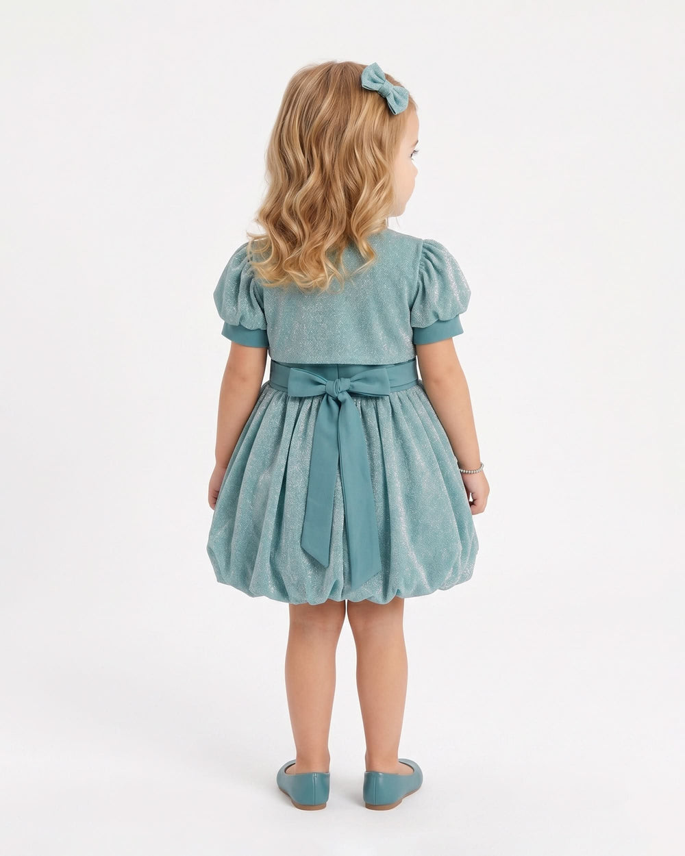 Eminent Girls Fancy Frock - Sky Blue, Girls Frocks, Eminent, Chase Value