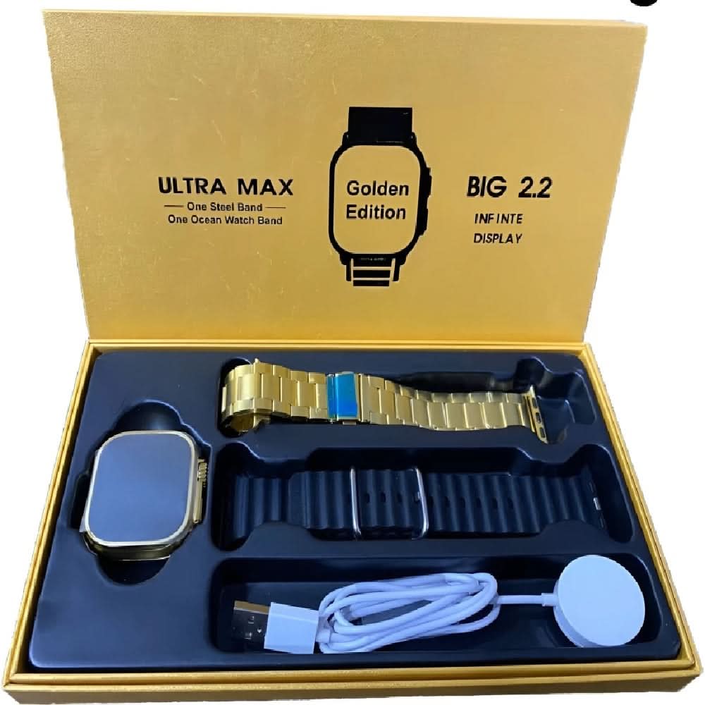 X90 Ultra 2 Max - Titanium Case - 49mm - Big 2.2 Infinite Display, Smart Watches, Chase Value, Chase Value