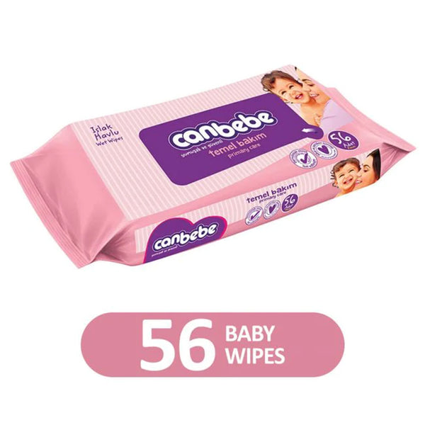 Canbebe Primary Care Wet Wipes With Led, 56'S, Diapers & Wipes, Canbebe, Chase Value