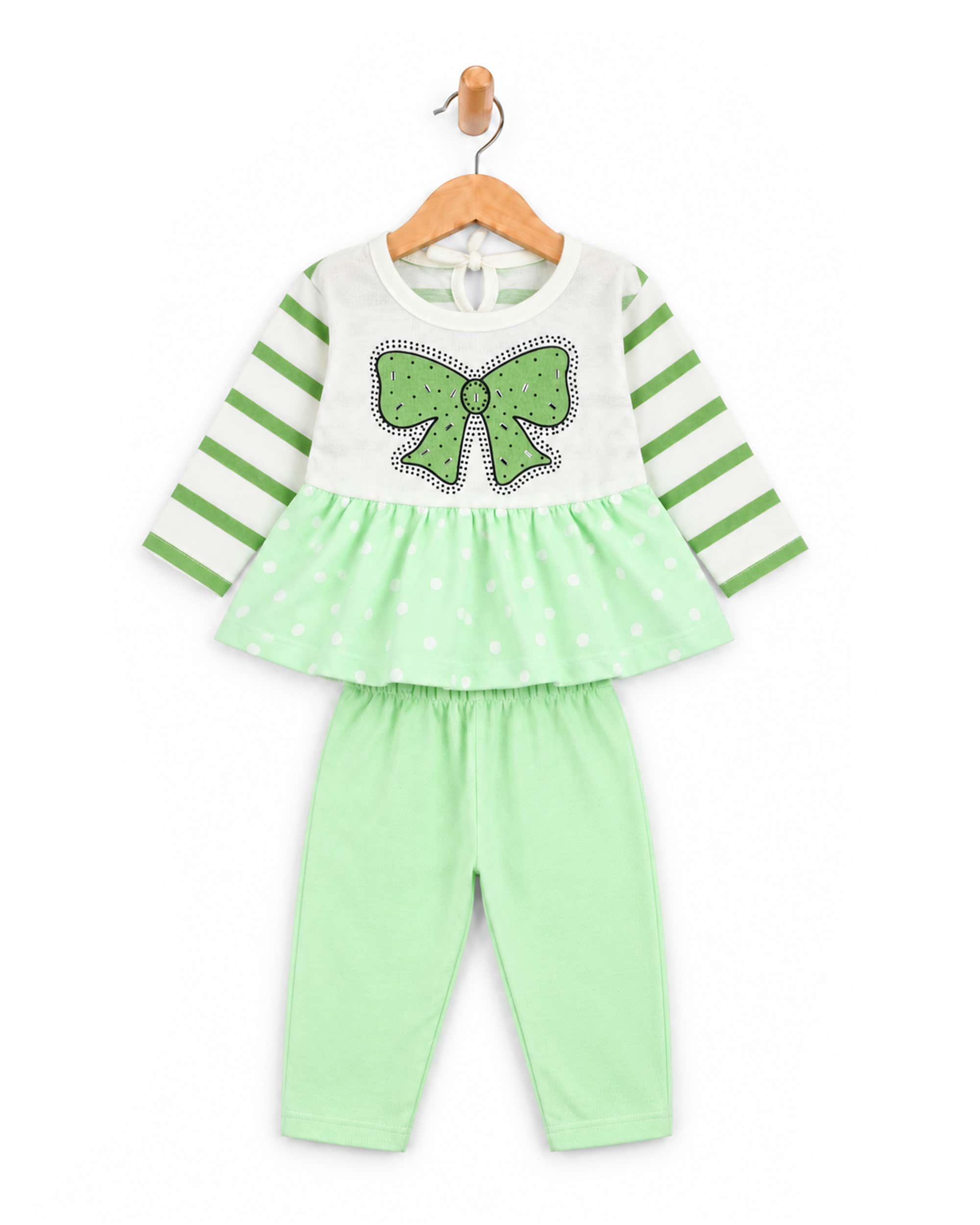 Newborn Girls Full Sleeves Suit