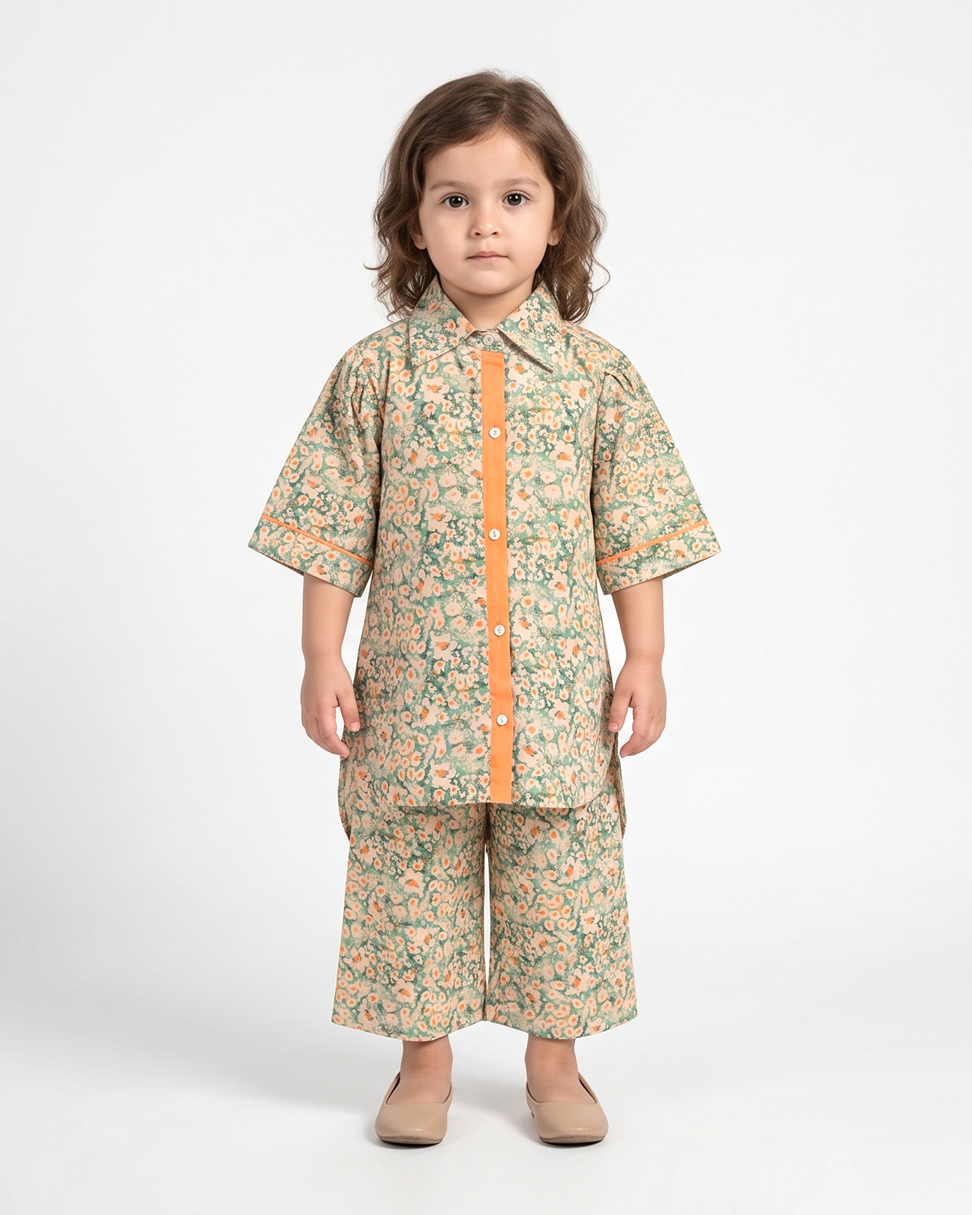 Eminent Girls' Fusion Printed 2pc Suit