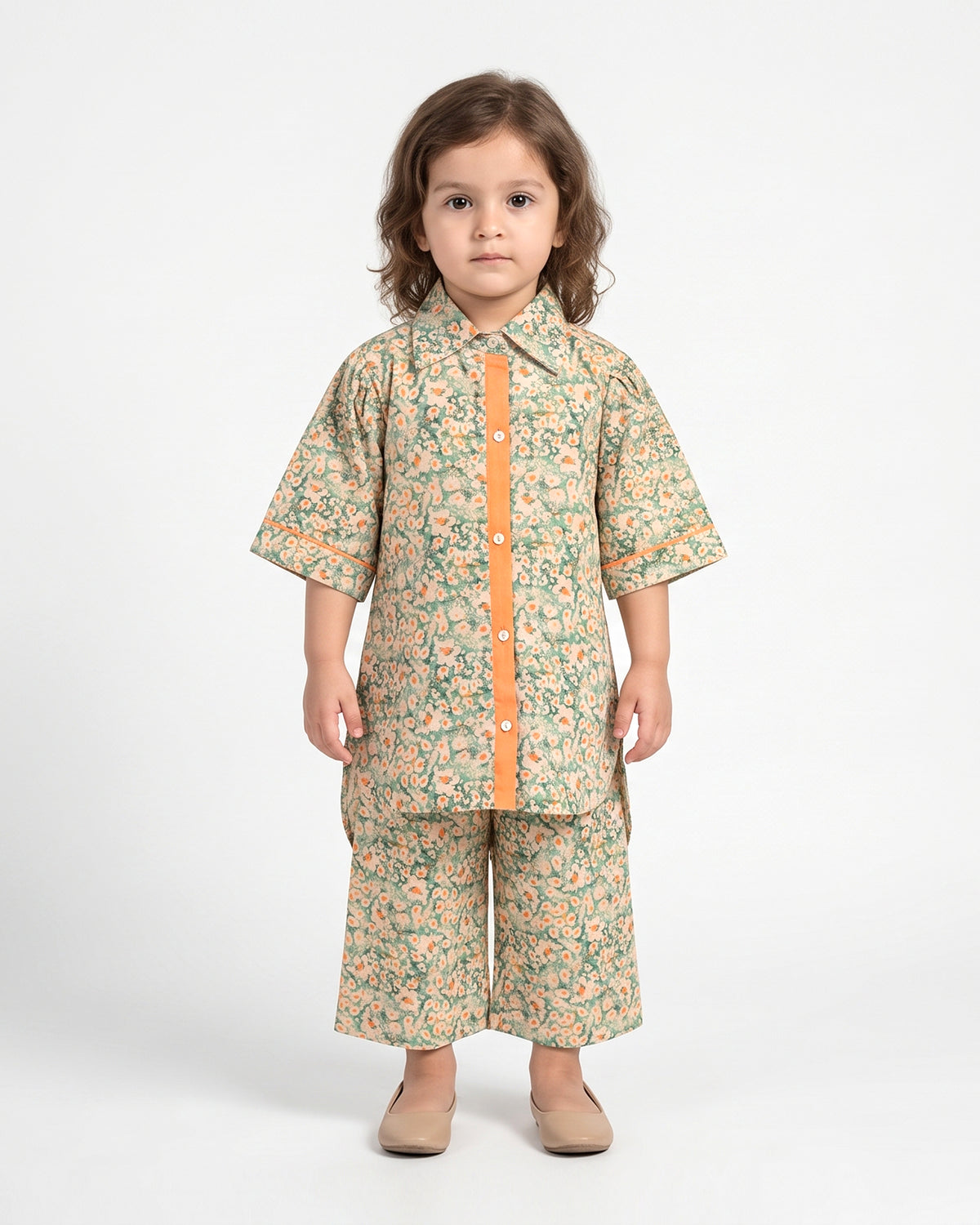 Eminent Girls' Fusion Printed 2pc Suit