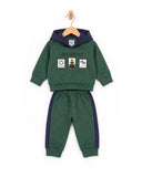 Valuables Newborn Boys Hooded Suit