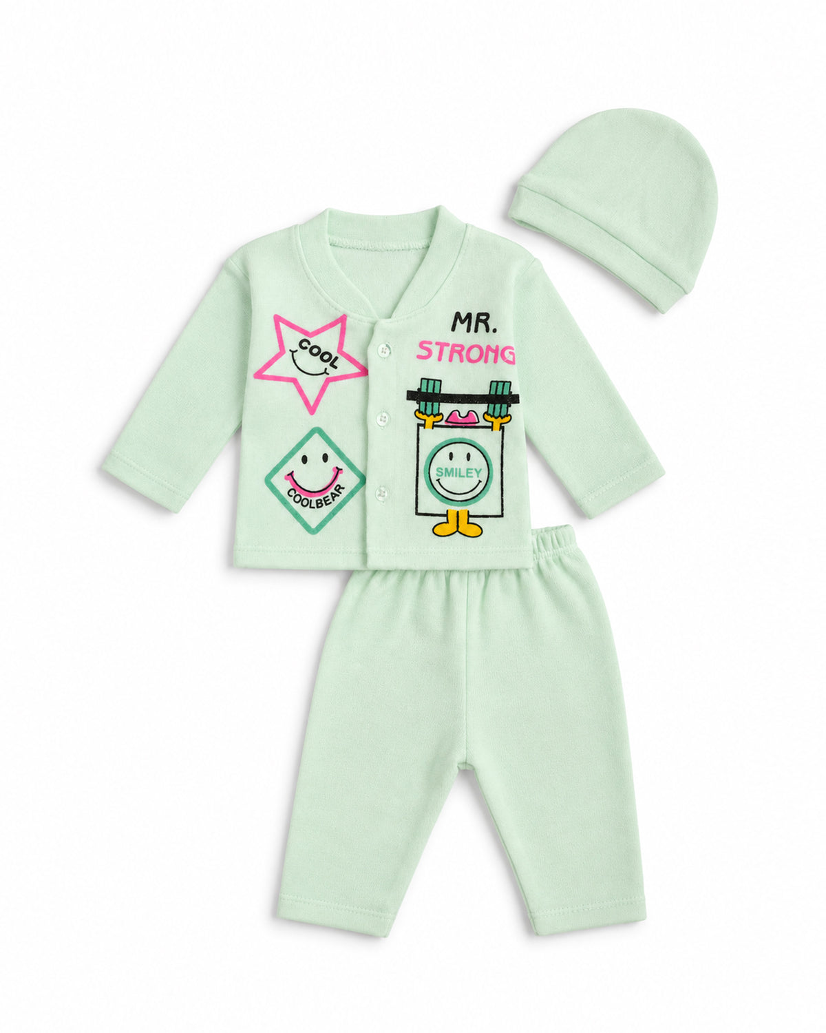 Newborn Boys Full Sleeves Suit