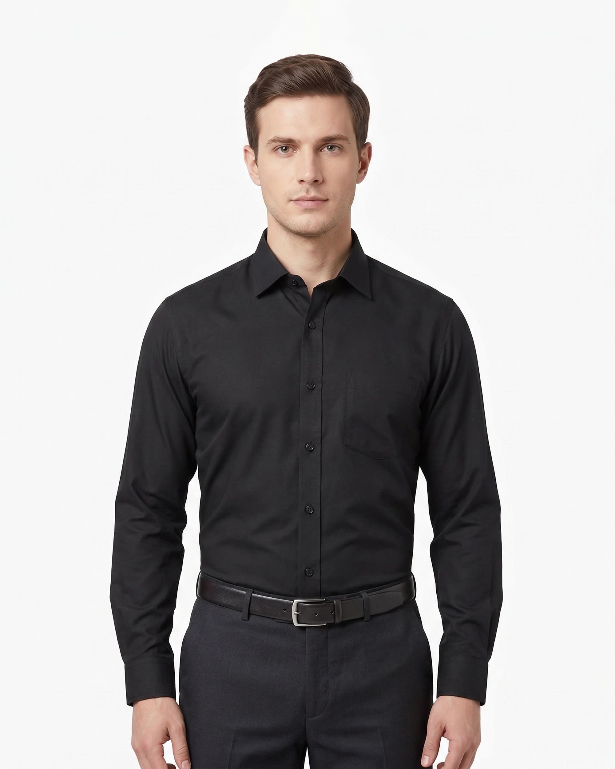 Eminent Men's Tailored Fit Formal Shirt Chambray, Men's Shirts, Eminent, Chase Value