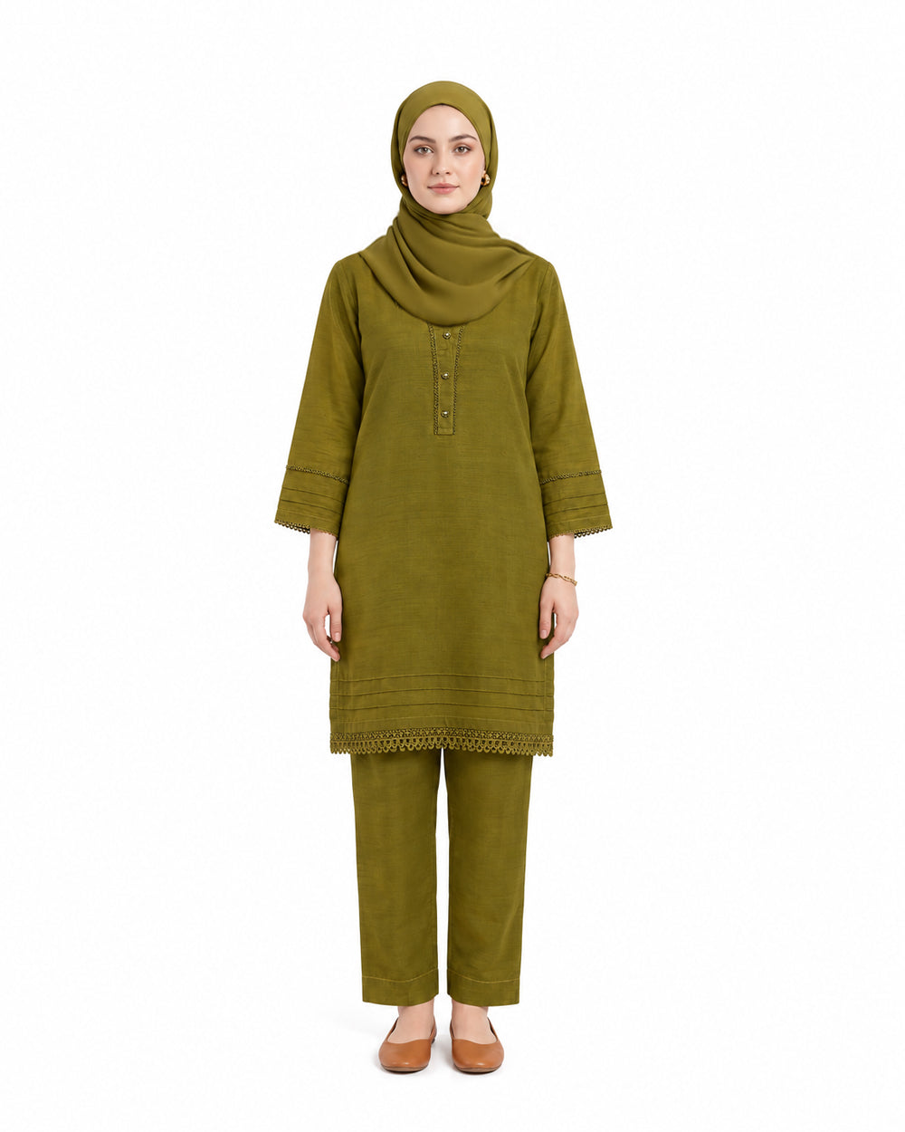 Valuables Women's Raw Silk Suit - 2 Pc