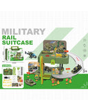 Military Parking Lot 31pcs with Die Cast Vehicle, Die-cast Model Car, Chase Value, Chase Value
